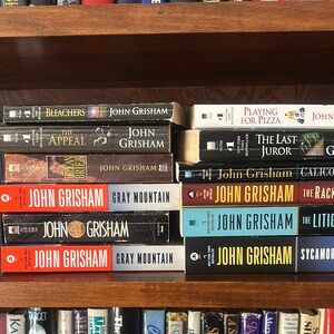 John Grissom lot of 12 paperback